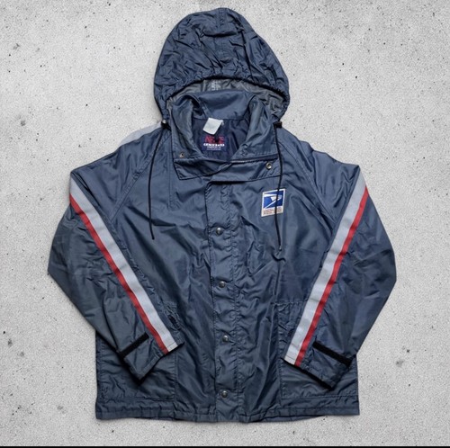Vintage usps hooded - hooded, rain