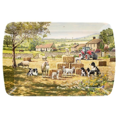Serving tray small melamine - tray,