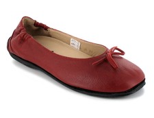 HAFLINGER Tia Moose Leather Ballerina Slippers