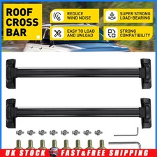 FOR HONDA CRV MK3 2007-2011 METAL BLACK LH&RH ROOF CROSS RAILS BARS 100% OE FIT
