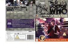 Doctor Who: The Day of The Daleks Signed by Terrance Dicks + 4