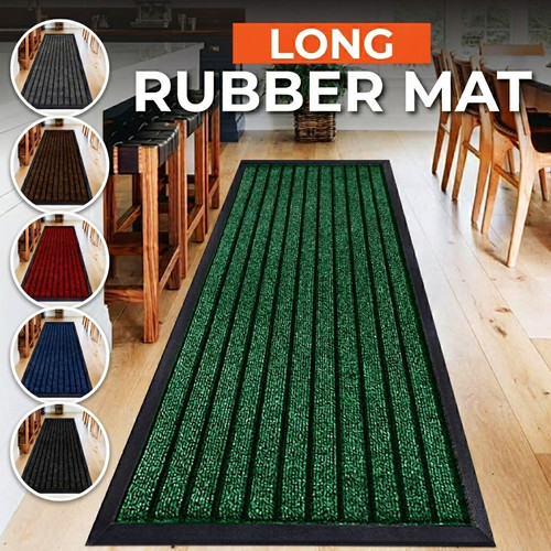 Long rubber barrier - mat, non