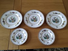 5 Plates Spode Peplow Manufactured for Harrod Ltd. London