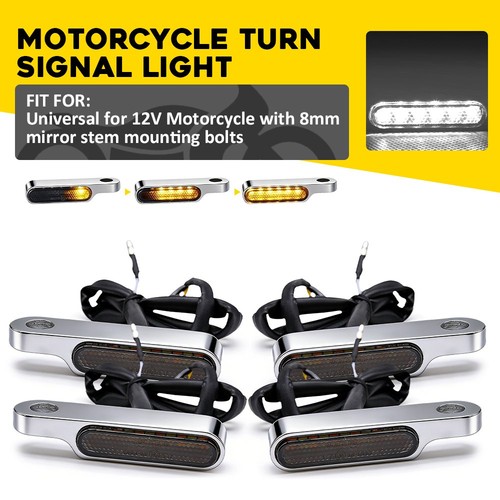 4pcs 8mm sequential led turn - sequential,