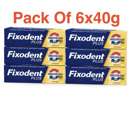 40g fixodent plus - x,