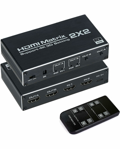 Hdmi matrix 2x2 switch - matrix,