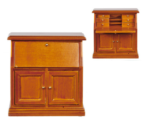 Dolls house secretary bureau - dolls,