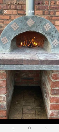 Wood fired pizza - wood,