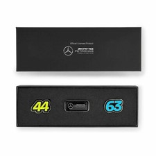 Mercedes Gift Pin Badge Set, Gift Boxed, 2024 Official Merchandise