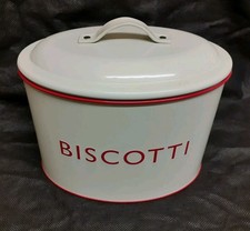 Biscotti Biscuit Barrel Tin