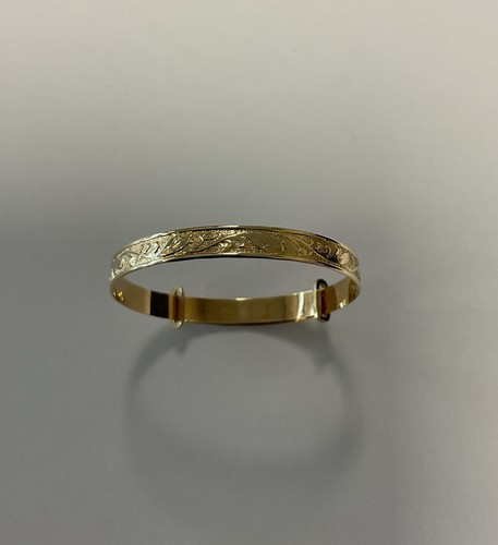 9ct yellow gold - 9ct, patterned