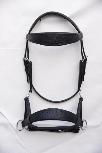 Sidepull bitless bridle - bitless,