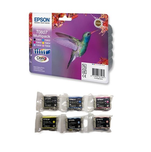 Original epson multipack t0807 - multipack,