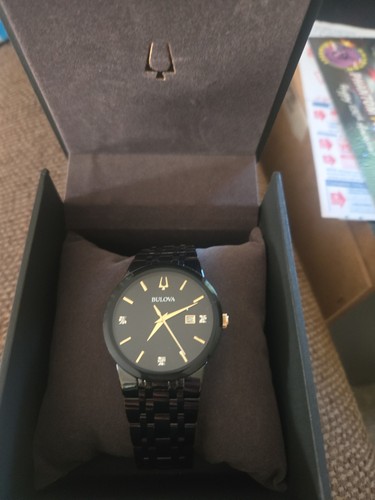 Bulova men watch - , stainless