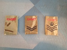 ARMY CADET FORCE RANKS SLIDES