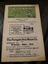 VINTAGE RUGBY LEAGUE PROGRAMME HUNSLET V WIGAN 10TH NOVEMBER 1951