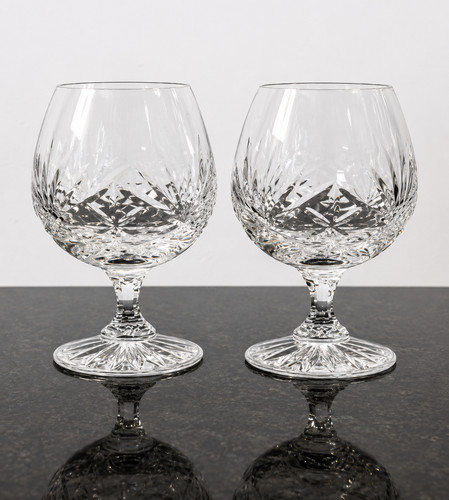 Cut crystal brandy - cut,