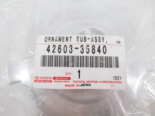 Genuine oem toyota - oem, 42603-35840