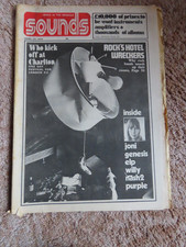 SOUNDS MUSIC MAGAZINE PAPER 1974 - 6 APRIL