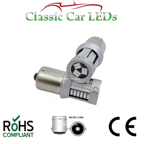 6volt red led brake light - red,