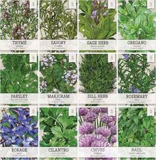 Herb Seeds Variety Pack