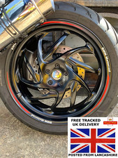 BMW rear wheel bright chromed