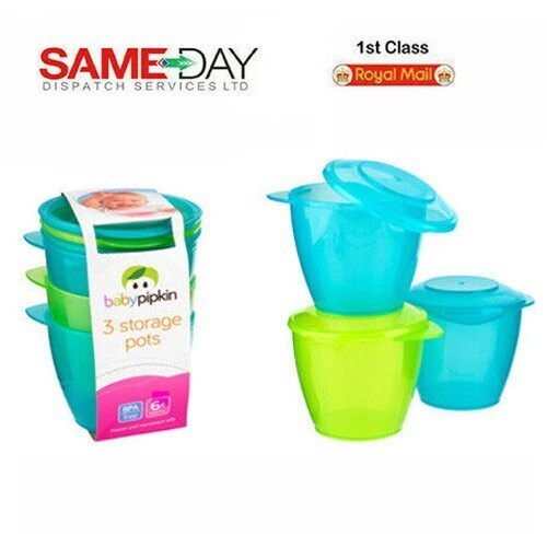 Baby food storage pots - baby,