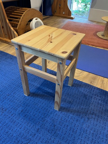 Ikea oddvar wooden - stool,