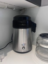 H2O Labs Stainless Steel Water Distiller With Glass Carafe