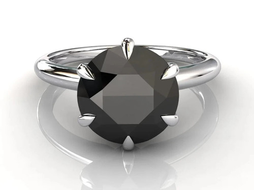 Black diamond ring - ct,