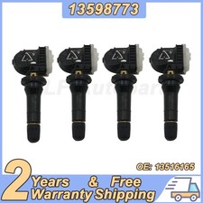 4X TPMS Tyre Pressure Sensors 13598773 for Vauxhall Astra K Mokka MokkaX Zafira