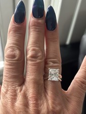 QVC Diamonique Large Solitaire