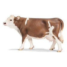 Schleich Simmental Cow Animal