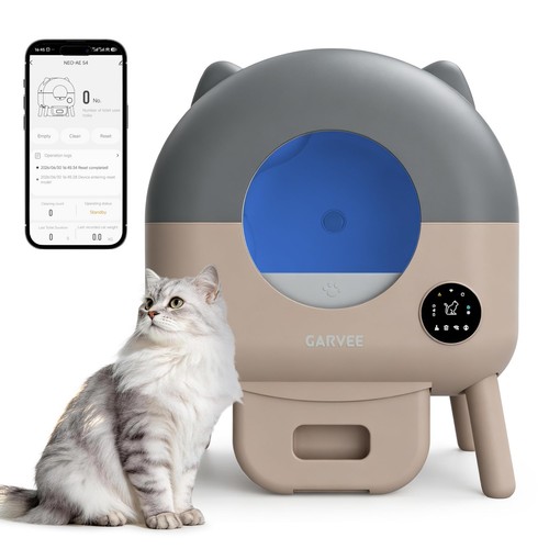 Self cleaning cat litter - cleaning, box