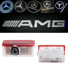 LED Door Courtesy Ghost Shadow Kit Projector 3D HD Light For Mercedes-Benz