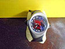 OEM" OAKLEY CRUSH WATCH Stainless Case - Red Blood Skull & Crossbones Dial Rare