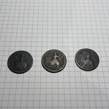 1721, 1722, 1723 Farthings -
