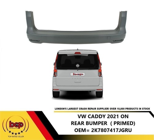 Caddy 2020 rear - caddy, bumper