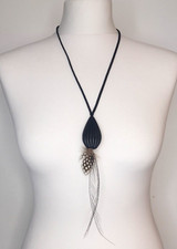 RARE Ketty Dalsgaard Vintage Plastic pod necklace B+D Denmark Buch Deichmann