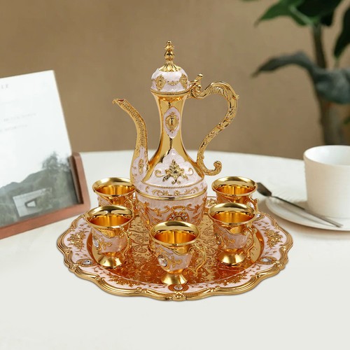 Vintage turkish tea set - with, 6