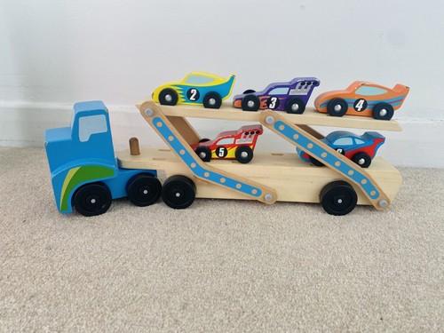 Melissa doug mega race - &, race-car