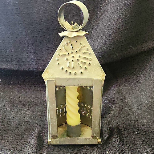 Small silver metal hanging - silver,