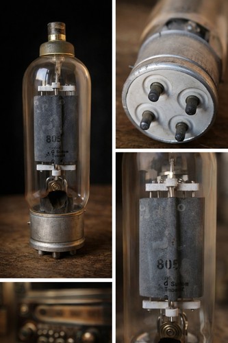 Vintage 805a radio - valve, tube