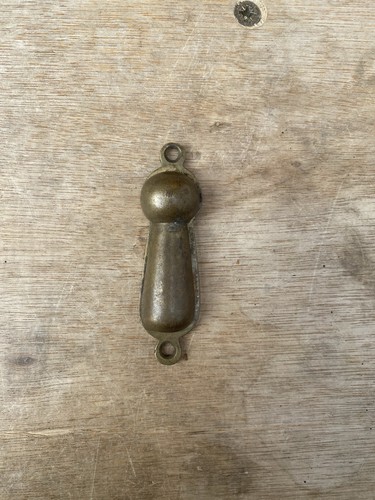 Vintage brass escutcheon - vintage,