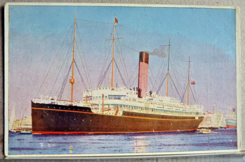 Ss33 071 postcard - ss33,