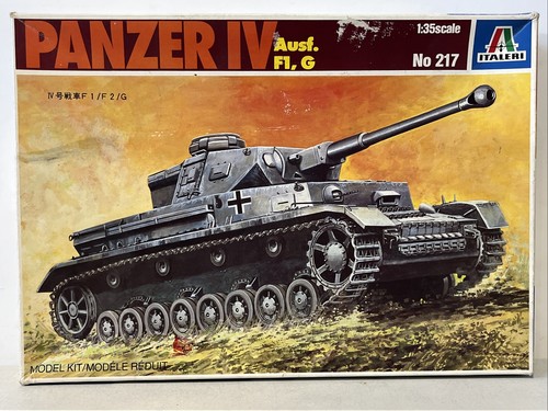 Maquette italeri 217 - maquette, panzer