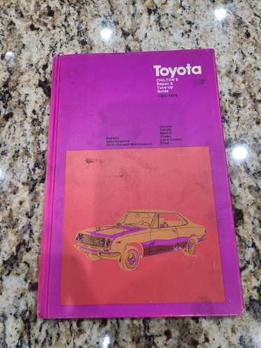 Chilton toyota 1965 - chilton's,
