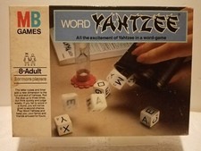 Vintage - Word Yahtzee - MB