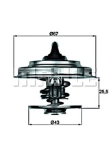 Coolant Thermostat Fits