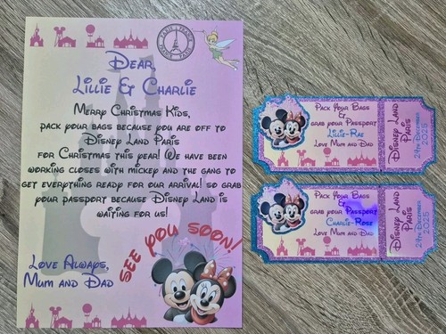 Disneyland paris gift reveal - gift,
